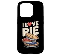 Deliciosas golosinas de panadería I Love Pie Diversión Carcasa para iPhone 15 Pro