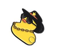 Delicioso broche de metal de patos para estudiantes y aquellos que aman los accesorios con motivos de animales