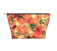 Delicioso Melocotón, Bolsa de artículos de tocador Bolsa de Maquillaje Bolsa de cosméticos Bolsa de artículos de tocador de Viaje portátil