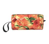 Delicioso Melocotón, Bolsa de Maquillaje Bolsa de cosméticos Bolsa de artículos de tocador de Viaje portátil Bolsa de Maquillaje