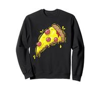 Delicioso trozo de Pizza Comida rápida Horno de Piedra Sudadera