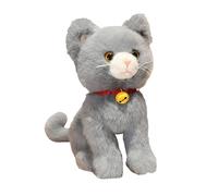 Deliciosos Compañeros de Gato de Peluche, Criaturas de Peluche Fantasías de 27 Cm, Diseño Fiel a la Realidad - Almohadas suaves y relajantes, Objetos de Colección de Peluche para Cercanos