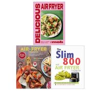 Delicious Air Fryer by Mob by Mob, Air-Fryer Cookbook by Jenny Tschiesche & Slim 800 Hot Air Fryer Recipe Cookbook by Iota 3 Books Collection Set