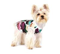 Delicious Cupcakes - Camiseta sin mangas ligera con estampado de cupcakes para perros pequeños, camisetas elásticas sin mangas