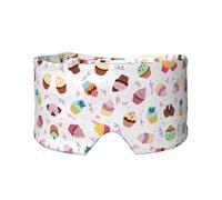 Delicious Cupcakes - Máscara de ojos para dormir, suave y cómoda, para hombres y mujeres