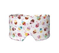 Delicious Cupcakes - Orejeras para dormir con estampado de cupcakes suaves para adultos y niños, cómodas y cómodas para dormir