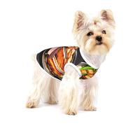 Delicious Grilled meat - Chaleco de algodón para perro, talla M, transpirable, cómodo y elegante para mascotas