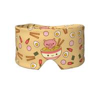 Delicious Sweet Ramen - Orejeras para dormir con diseño de ramen ajustable, unisex, para viajes, meditación, yoga, siesta