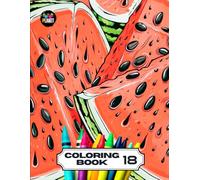 Delicious Treats & Drinks Coloring Book: Fun and Easy Large Print Food Designs - Perfect for Adults, Seniors, and Kids!