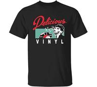 Delicious Vinyl, Record Label, Men Ultra Cotton Letter Cute Match Universal T-Shirt Black XL