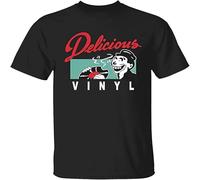 Delicious Vinyl Record Label Men Ultra Cotton T Shirt Black XXL