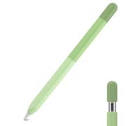 Delidigi iPencil Funda Compatible con Apple Pencil USB C Funda, Delgada Antideslizante Funda Protectora de Silicona de Color Degradado Funda Cubierta Soporta Fijación Magnética (Verde)