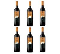 Deliex - 6 botellas de Vino de mesa Tinto Joven Cepa Rincón - Caja de Vino de Mesa 6 x 75 cl