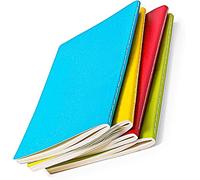 Deliex. 8 Cuadernos a5 con 40 hojas lisas (80 páginas) Libretas de colores, Notas de Papel para Escritura, Dibujo, Diario, Bloc de Notas, Escolar. (8 Libretas)
