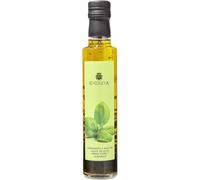 Deliex Aceite de Oliva Virgen Extra con Albahaca, Botella de Cristal con Dosificador, 250 ml