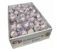 Deliex - Blanquitos Villaseco de Nava del Rey - Los Morenitos blancos - Caja de 3kg - mantecados bañados en chocolate blanco