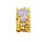 Deliex Delicias de Extremadura. Corazones de Chocolate con Leche 1 kg - Bombones Rojos, Dorados y Surtidos - Perfecto para Regalos y Celebraciones (Dorado)