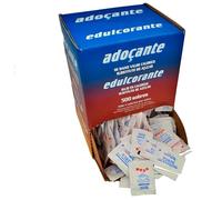 Deliex delicias de Extremadura - Edulcorante Sacarina, 500 Sobres Individuales de 1 Gr, Apto para Diabéticos y Veganos, Sin Gluten, Granulado (1, Normal)