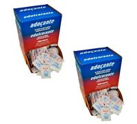 Deliex delicias de Extremadura - Edulcorante Sacarina, 500 x 2 Sobres Individuales de 1 Gr, Apto para Diabéticos y Veganos, Sin Gluten, Granulado (2, Normal)