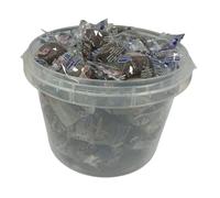 Deliex delicias de Extremadura Mantecados con Cacao, Morenitos o Blanquitos, Pastas Villaseco, Envueltos Individualmente, 1 kg o 1,5 kg (48, Morenitos Chocolate)