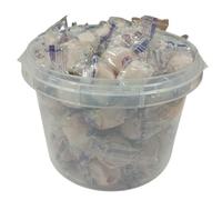 Deliex delicias de Extremadura Mantecados con Cacao, Morenitos o Blanquitos, Pastas Villaseco, Envueltos Individualmente, 1 kg o 1,5 kg (72, Morenitos Chocolate blanco)