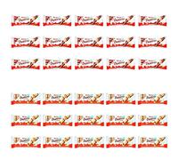 Deliex delicias de Extremadura. Pack 35 Kinder bueno white, una combinación perfecta de chocolatinas (35)