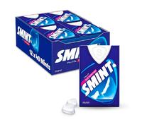 Deliex - Smint Tabs Menta, Caramelo Comprimido Sin Azúcar - 12 o 24 cajitas de Caramelos Smint 8 gr.