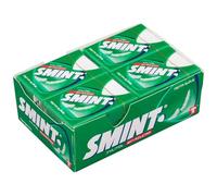 Deliex - Smint Tabs Menta, menta suave o frutas silvestres, Caramelo Comprimido Sin Azúcar - 12 o 24 cajitas de caramelos Smint 8 gr. (24, Menta Suave)