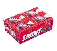 Deliex - Smint Tabs Menta, menta suave o frutas silvestres, Caramelo Comprimido Sin Azúcar - 12 o 24 cajitas de caramelos Smint 8 gr. (12, Frutas silvestres)