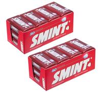 Deliex - Smint Tin, Caramelo Smint Comprimido Sin Azúcar - 24 unidades de latas de 35 gr. (Total 840 gr.) (24, Fresa)