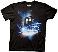 DelifhtedDoctor Who Tardis in Space Men's T-shirt