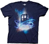 DelifhtedDoctor Who Tardis in Space Men's T-Shirt