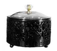 Delighige Oriente Medio Dulces Bandeja Elegante Soporte de Exhibición Elegante Contenedor de Dulces para Fiestas Y Reuniones Festival Cercano Golosinas