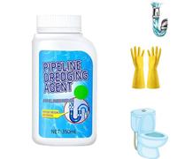 Delighteal Drain Cleaner, Pipeline Dredging Agent Drain, Powerful Pipe Dredging Agent, for Kitchen Bathroom Toilet (1pcs)