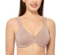 DELIMIRA Mujer Sujetador Copa Completa Reductor con Aros Minimizador Talla Grande Cameo Heather 90H