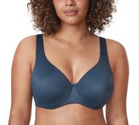 DELIMIRA Sujetador Reductor Talla Grande con Aros sin Relleno Cómodo para Mujer