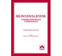 Delincuencia juvenil consideraciones penales y criminologicas
