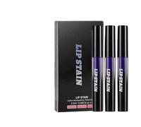 Delineador de Labios Peel Off,3 Piezas Maquillaje Gloss Impermeable | Pintalabios de Larga Duración Pelable | para Escuela Viaje Escenario Salida Nocturna Vacaciones Boda Cita Trabajo