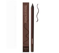 Delineador de ojos a prueba de agua 24 horas, doble delineador afilable, sin manchas, suave y fácil de colorear, de larga duración, ideal para principiantes y maquillaje diario. (Graphite)