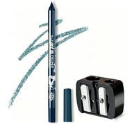 Delineador de ojos de color, Lápiz de Ojos Impermeable,Lápiz de delineador de ojos mate lápiz de lápiz de profesional lápiz de maquillaje de sombra de ojos (09# Azul frío)