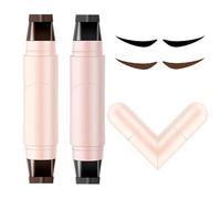 Delineador de ojos giratorio resistente al agua, sello de delineador de ojos, juego de sellos de gel plegable para alas perfectas, persistente, natural, secado rápido, para fiestas, viajes, días de