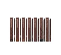 Delineador De Ojos Impermeable De 24h,2 En 1 Lápiz Eyeliner Impermeable,De Larga Duración Sin Mancha De Desvanecimiento,Para Lápiz Afilable Para Miradas Cotidianas Y Audaces (7pcs)