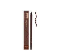 Delineador de ojos impermeable Duo Sharpenable, lápiz de cejas y delineador de ojos 2 en 1, larga duración y antimanchas, suave y fácil de colorear, alto rendimiento de color (Bronze)