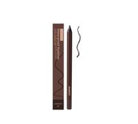 Delineador de ojos impermeable Duo Sharpenable, lápiz de cejas y delineador de ojos 2 en 1, larga duración y antimanchas, suave y fácil de colorear, alto rendimiento de color (grafito)