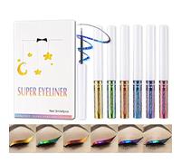 Delineador de ojos líquido camaleón, lápiz de ojos de larga duración resistente al agua con purpurina, juego de delineador de ojos líquido con cambio de color intenso y múltiples reflejos