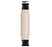 Delineador de ojos líquido con sello giratorio integrado,delineador de ojos líquido de doble cabezal,delineador de precisión,delineador de un solo trazo,resistente al agua y a las manchas (Negro)