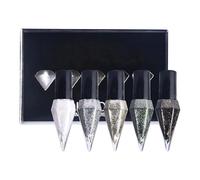 Delineador de sombras maquillaje purpurina impermeable 5 colores