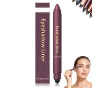 Delineador y sombra de ojos 2 en 1 Perfect Color Duo-Shadow Liner, resistente al agua y a las manchas, sombra de ojos dúo en barra con pincel difuminador, 30 s Glam (E-1)