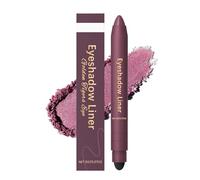 Delineador Y Sombra De Ojos 2 En 1 Shadow Liner, Sombra De Ojos Sin Complicaciones, Resistente A Las Manchas, De Larga Duración, Suave Y Fácil De Aplicar, Para Mujeres Maduras (01)