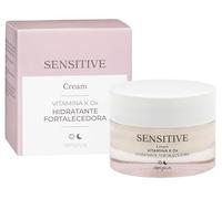Deliplus Crema Facial Sensitive 50 Ml. Con Vitamina K Ox - Hidratante Fortalecedora Para Pieles Sensibles Y Reactivas.